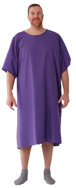 Plastic Snap Gown