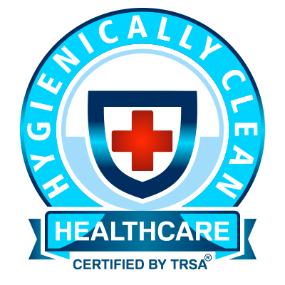 Hygenically Clean Healthcare Certified by TRSA